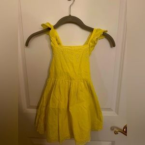 Cat & Jack Girls Dress Yellow size 4T